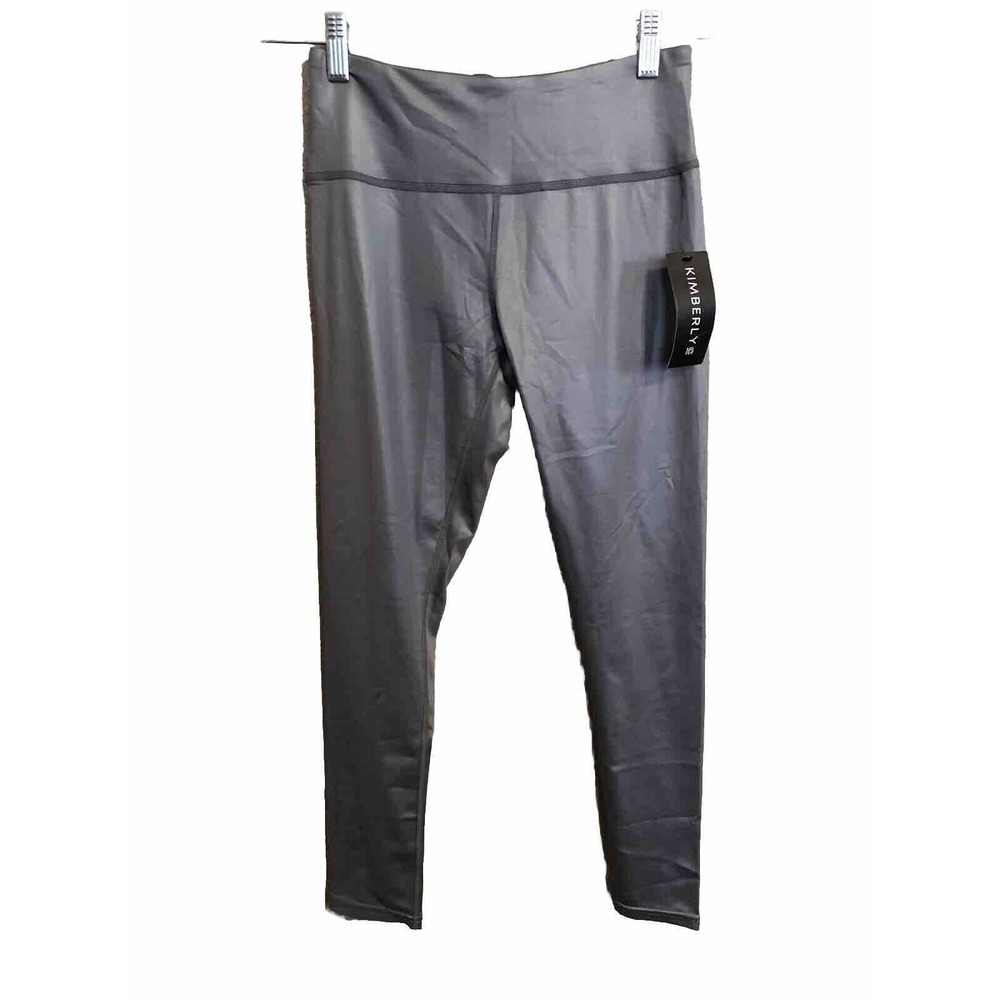 NWT Kimberly C.‎ Womens Size Small Charcoal Active Pants Stretchy Athletic Wear